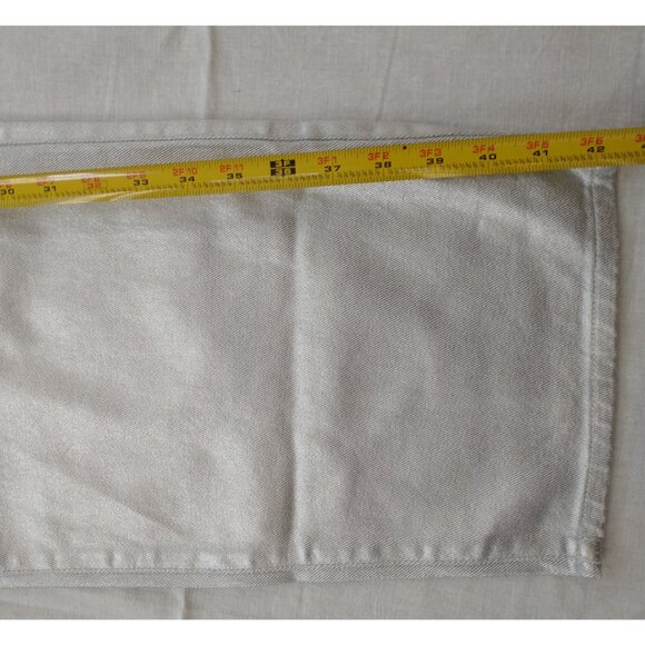 Universal Thread 90s Baggy Silver Metallic Denim Jeans - Women's Size 8 Regular - Picture 8 of 14